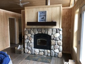custom fireplace renovation