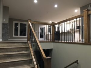 custom home railing 2