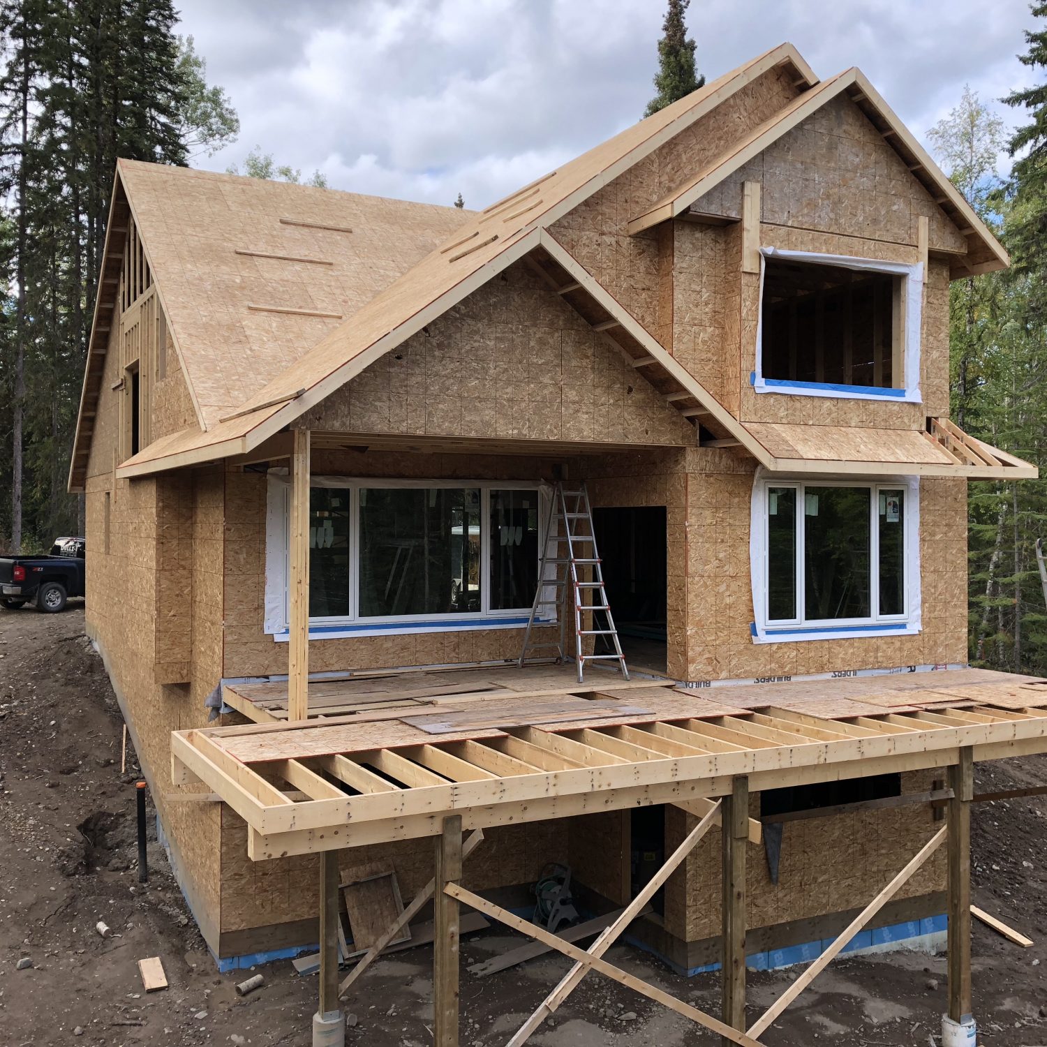 custom homes framing
